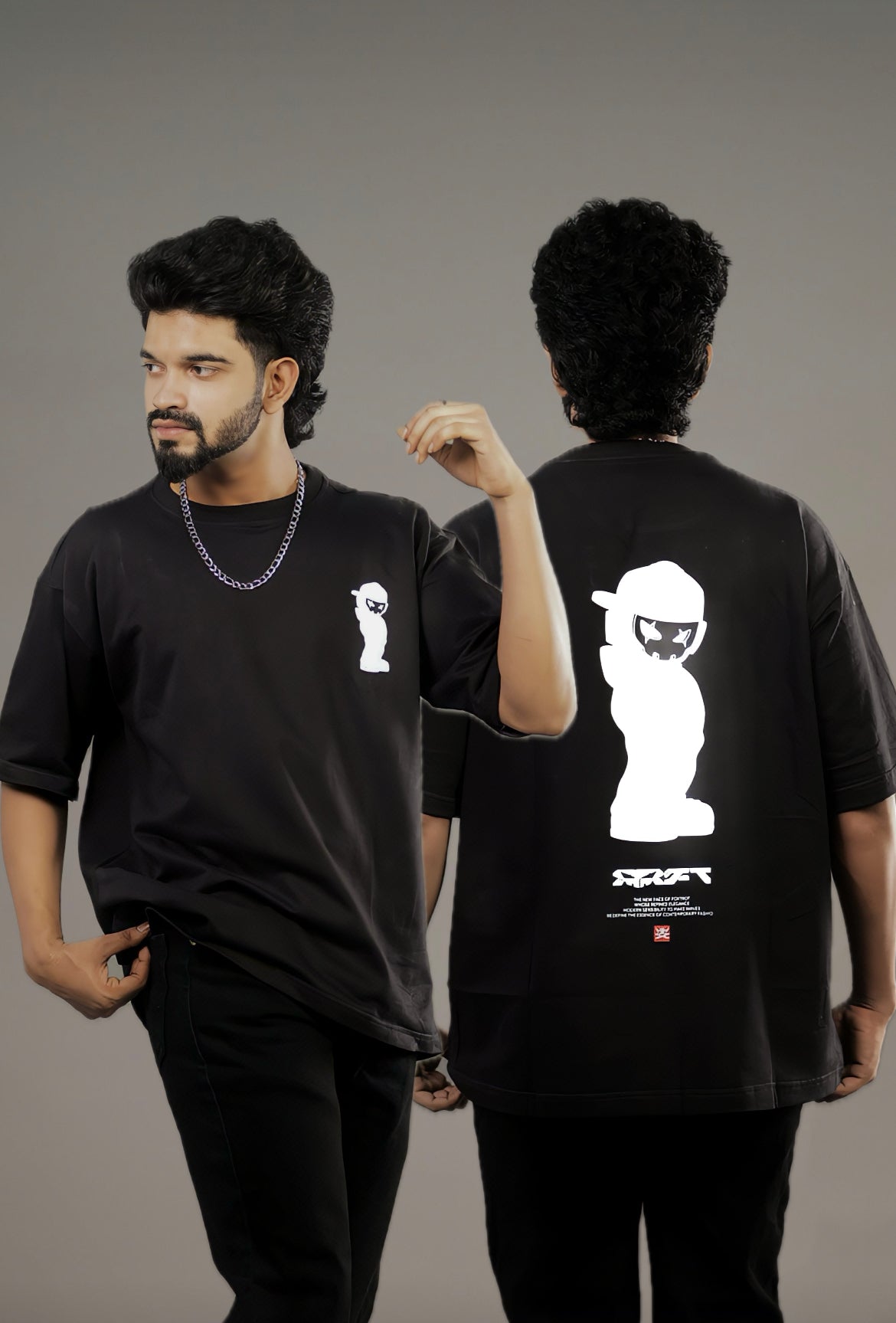 T-SHIRT OVERSIZE NEW FACE
